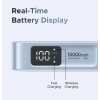 Павербанк UGREEN PB594 10000mAh 30W з бездротовою MagSafe-зарядкою та вбудованим USB-C кабелем (Блакитний)