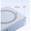 Павербанк UGREEN PB594 10000mAh 30W з бездротовою MagSafe-зарядкою та вбудованим USB-C кабелем (Блакитний)