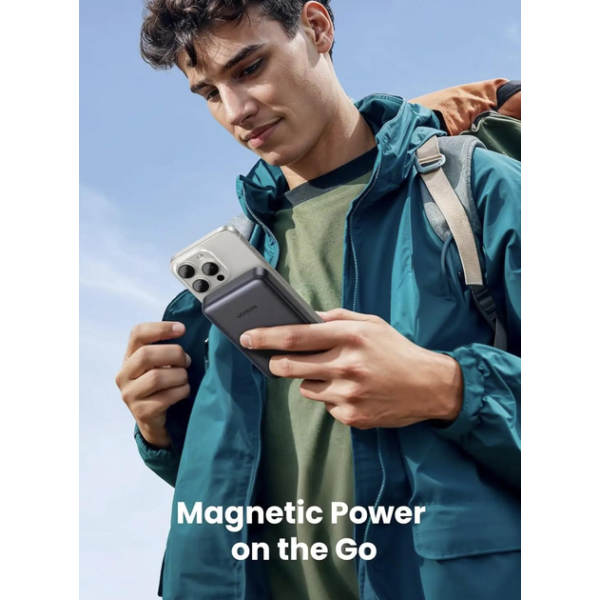 Магнітний павербанк UGREEN 10000 mAh Qi2 15W + 30W USB-C Fast Charge