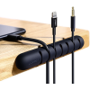 Органайзер для кабелів Ugreen LP114 Cable Organizer Black (силіконові затискачі)