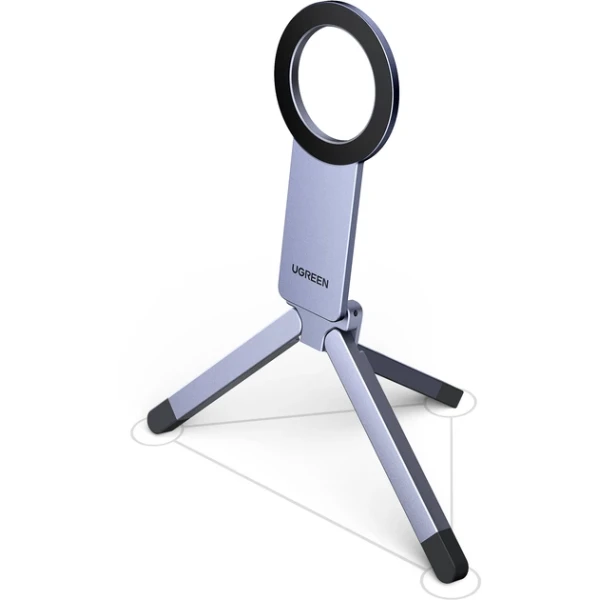 Магнитный держатель-штатив для телефона UGREEN LP962 Magnetic Phone Tripod 360° Space Grey