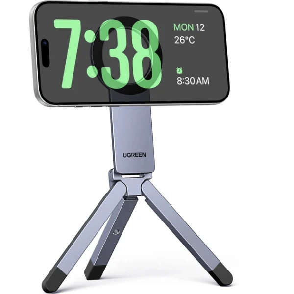 Магнитный держатель-штатив для телефона UGREEN LP962 Magnetic Phone Tripod 360° Space Grey