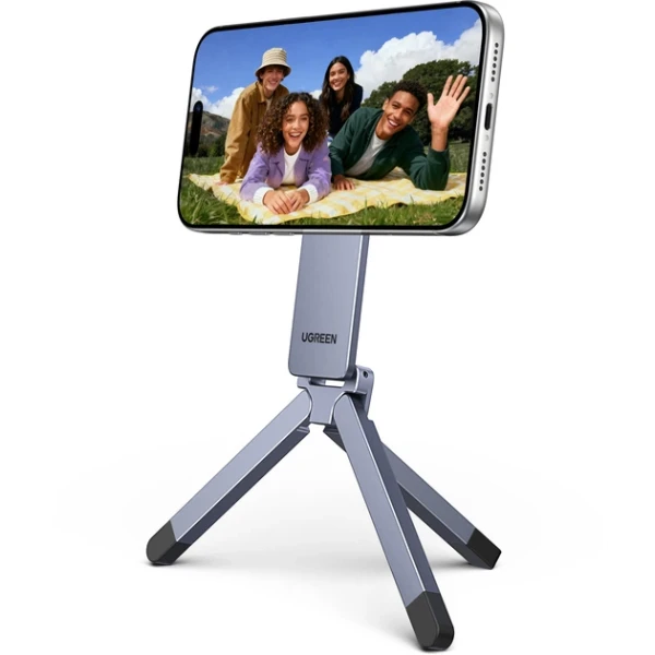 Магнитный держатель-штатив для телефона UGREEN LP962 Magnetic Phone Tripod 360° Space Grey