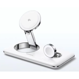 Док-станція бездротової зарядки UGREEN MFi Qi2 MagSafe Stand 20W White