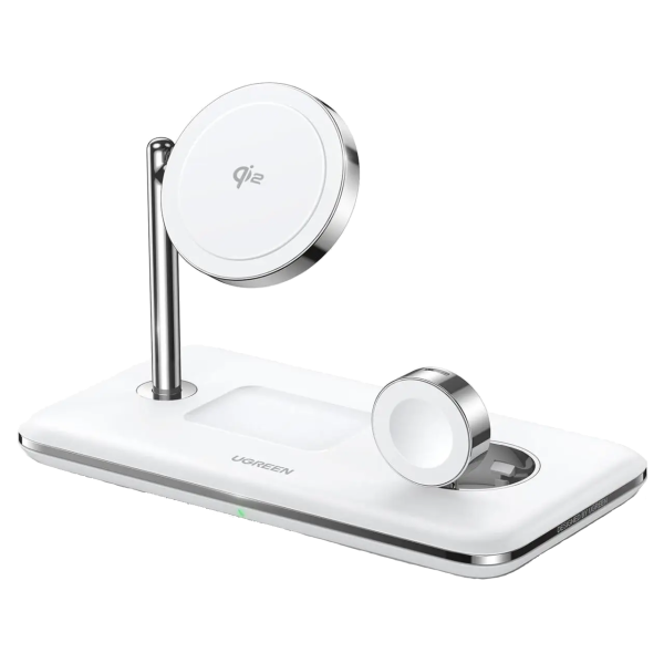 Бездротовий зарядний пристрій UGREEN CD278 3-in-1 MagSafe Wireless Charging Station 25W