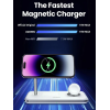 Бездротовий зарядний пристрій UGREEN CD278 3-in-1 MagSafe Wireless Charging Station 25W