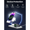 Бездротовий зарядний пристрій UGREEN CD278 3-in-1 MagSafe Wireless Charging Station 25W