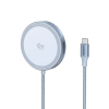 Бездротовий зарядний пристрій UGREEN W753 25W Magnetic Wireless Charger Starlight Blue
