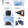 Зарядний пристрій UGREEN X514 GaN Dual 20W (USB-C + USB-A)