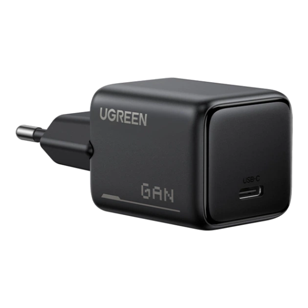 Мережевий зарядний пристрій UGREEN X517 25W USB-C GaN Fast Charger Black