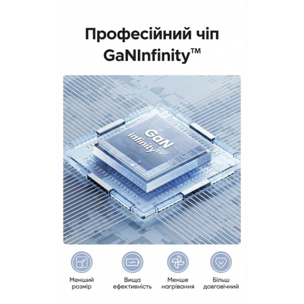 Мережевий зарядний пристрій UGREEN X517 25W USB-C GaN Fast Charger Black
