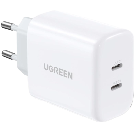 Зарядний пристрій UGREEN CD243 USB-C Fast Charger 40W EU