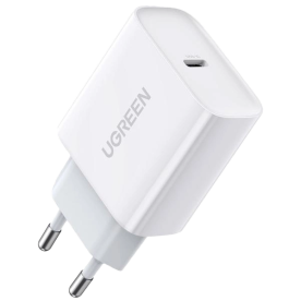 Мережевий зарядний пристрій Ugreen CD137 USB-C PD 20W Fast Charge