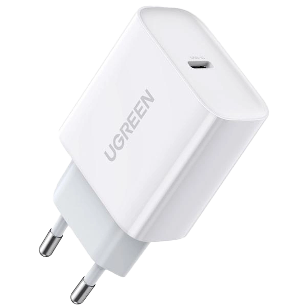 Мережевий зарядний пристрій Ugreen CD137 USB-C PD 20W Fast Charge