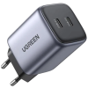 Зарядний пристрій UGREEN Nexode CD294 GaN II 45W Charger (2×USB-C, PD3.0, QC4.0) EU
